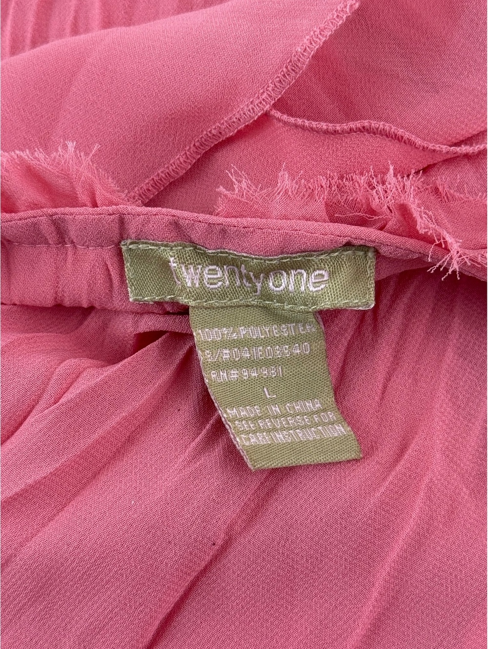 Vintage twenty one top